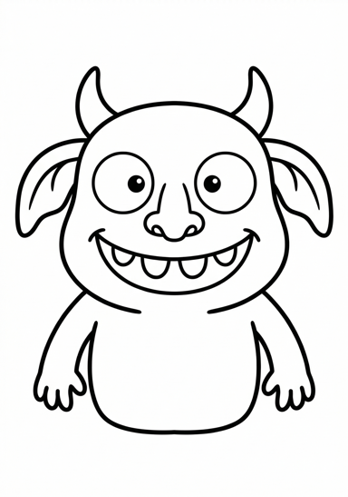 Printable coloring page sample